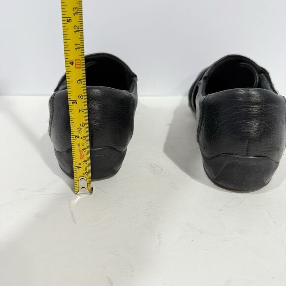 Womens 8.5 M Clarks Artisan Kessa Alcove 26102319 Black Leather Slip On Loafers - Picture 15 of 16